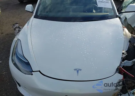 2022 Tesla Model 3 Long Range Dual Motor All-Wheel Drive z USA, uszkodzony, nr VIN 5YJ3E1EB2NF210249